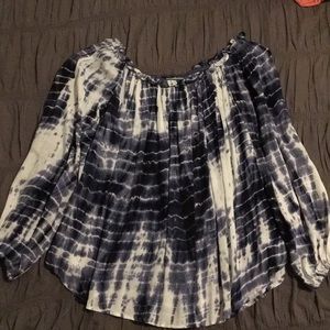 OFF the shoulder LONG sleeve top